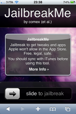 GUIDA: eseguire il jailbreak dei firmware 3.1.x e 4.x su iPhone ed iPad grazie a JailbreakMe [AGGIORNATO X2 – VIDEO]
